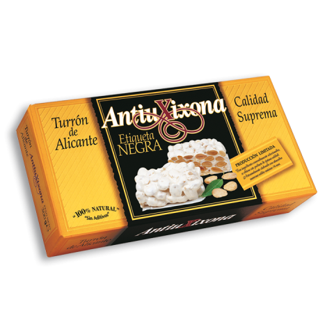 Turrón Alicante DOP Crunchy Duro AntiuXixona, 250g