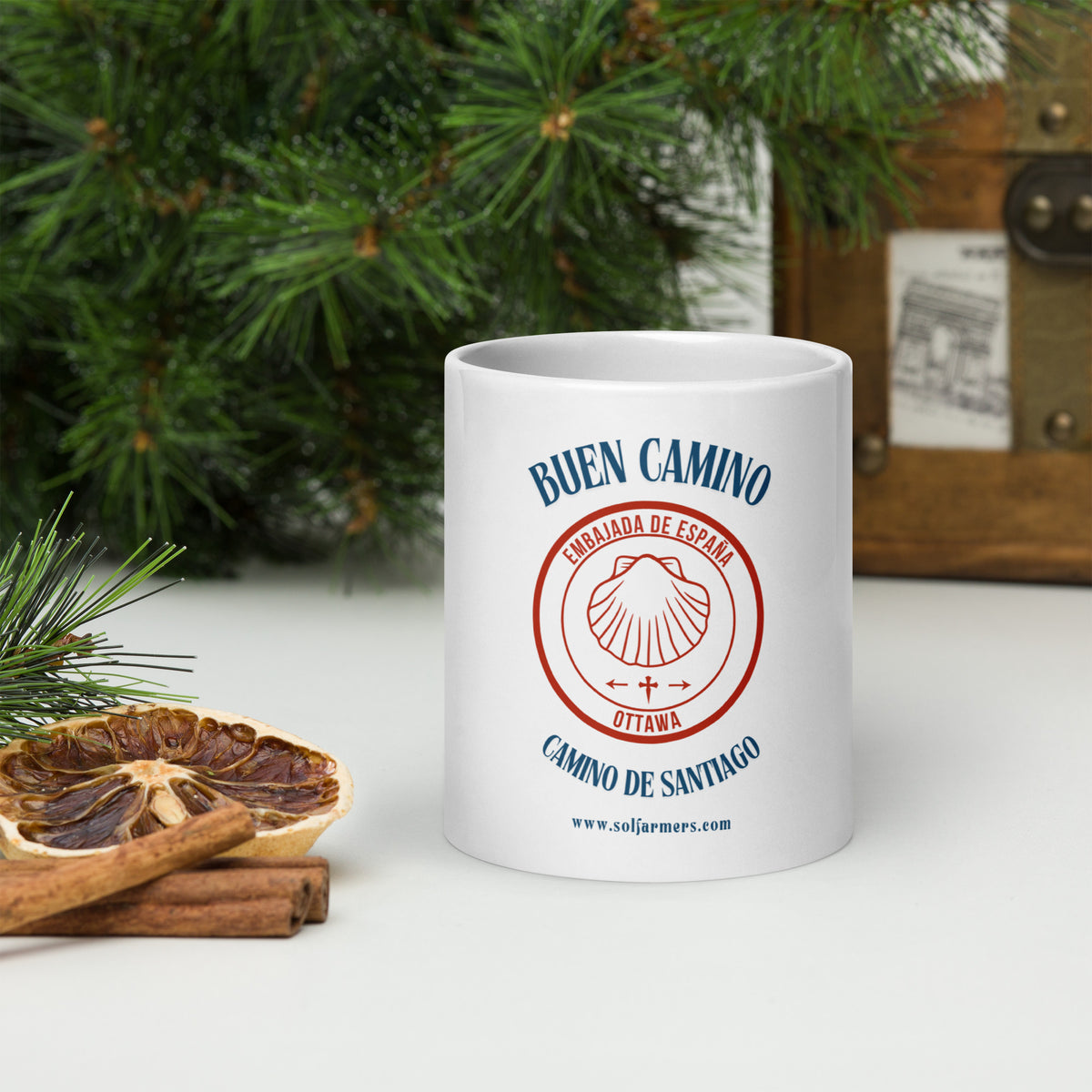 Camino de Santiago Ceramic Mug - A Journey in Every Sip. 11oz