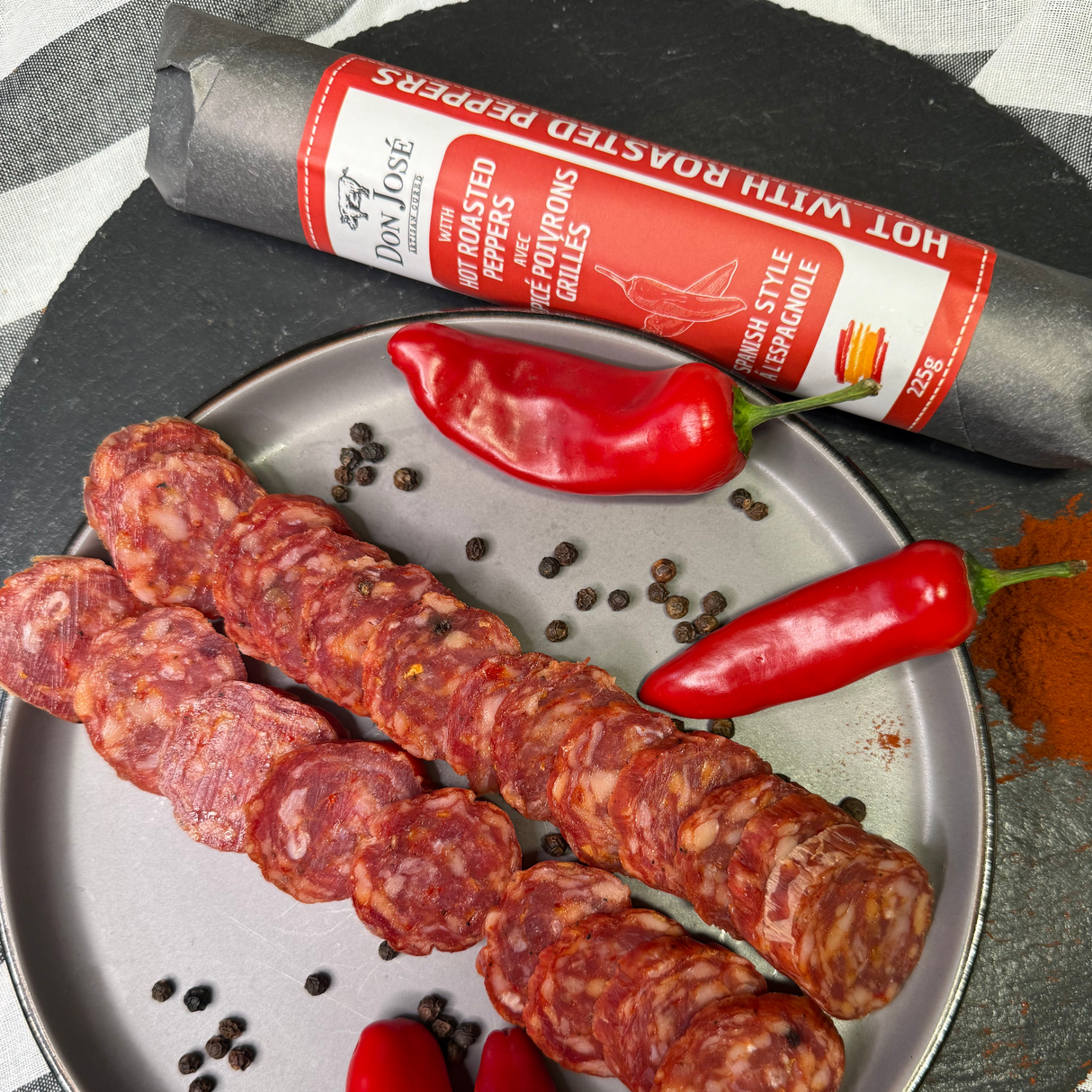 Hot Salchichon stick (2 units). Don Jose