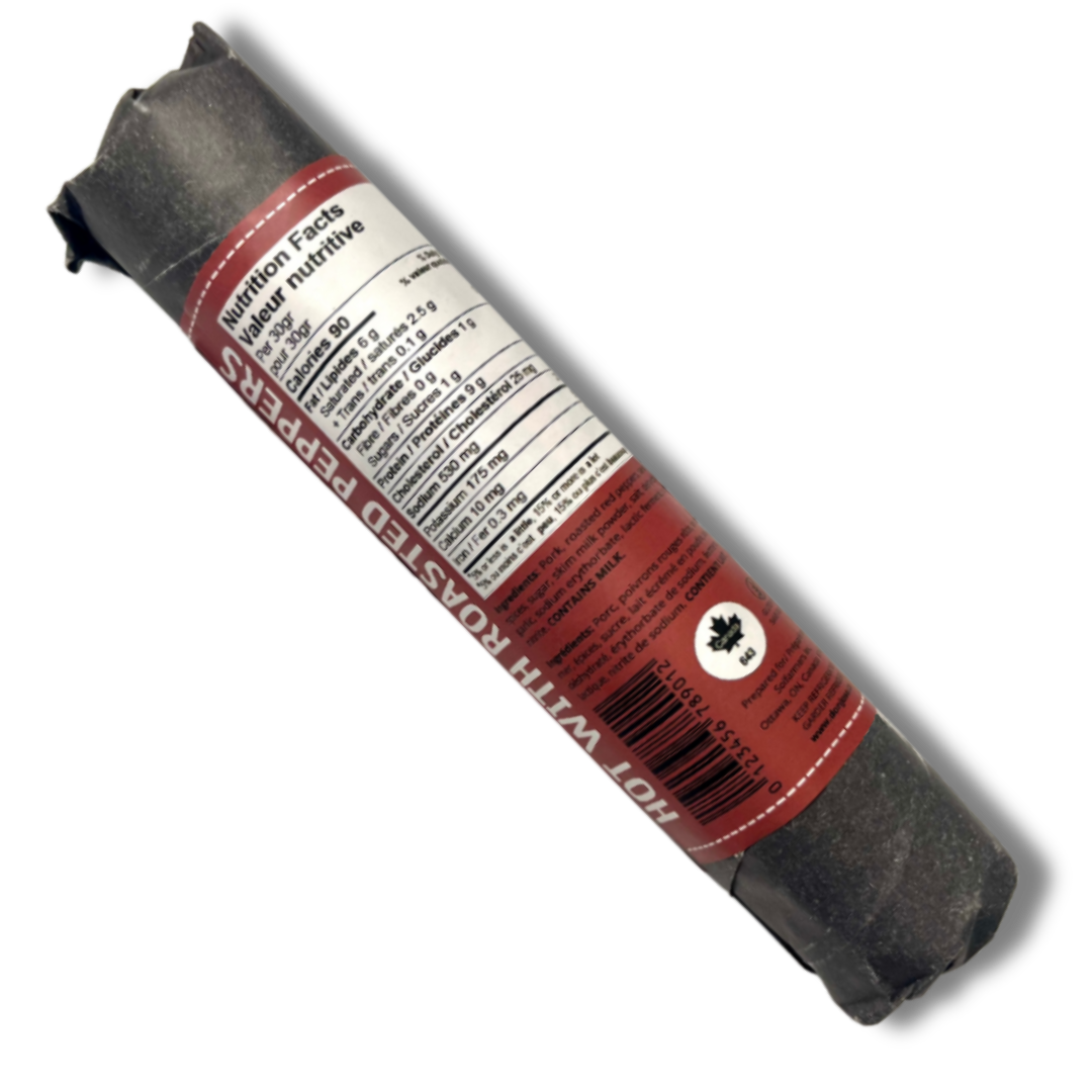 Bâtonnet de Saucisson Piquant aux Poivrons Rouges Rôtis DON JOSÉ 225gr