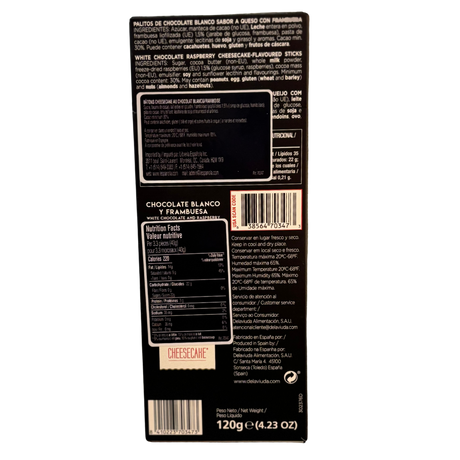 Delaviuda Cheesecake Sticks 120g - Solfarmers