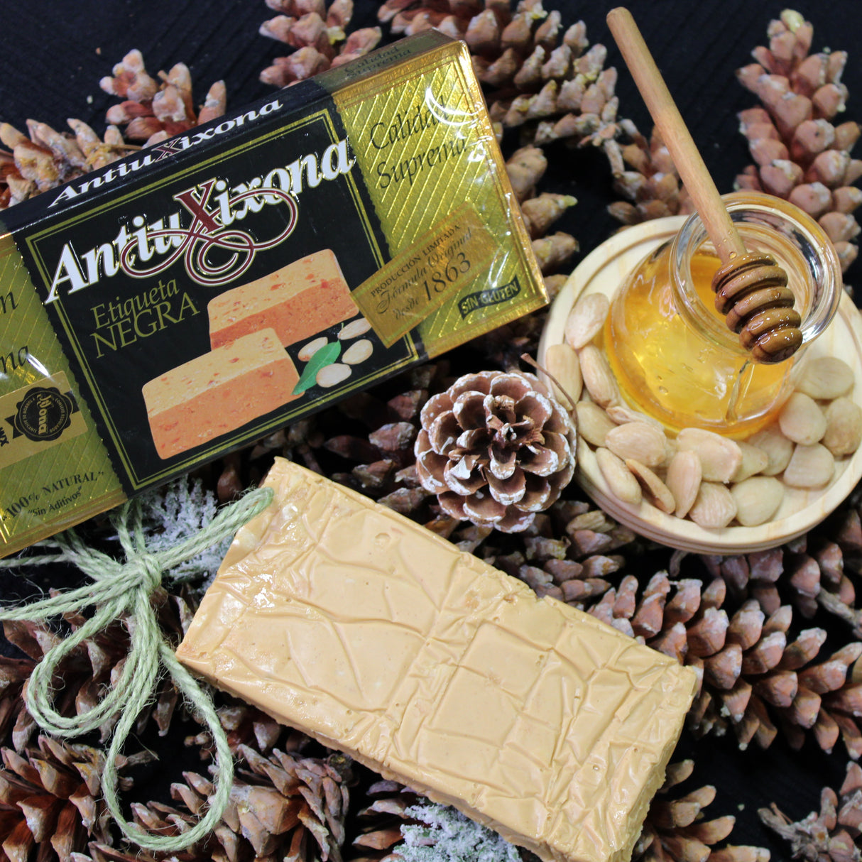 Jijona Creamy Nougat - Turron Jijona DOP Blando. AntiuXixona, 250g