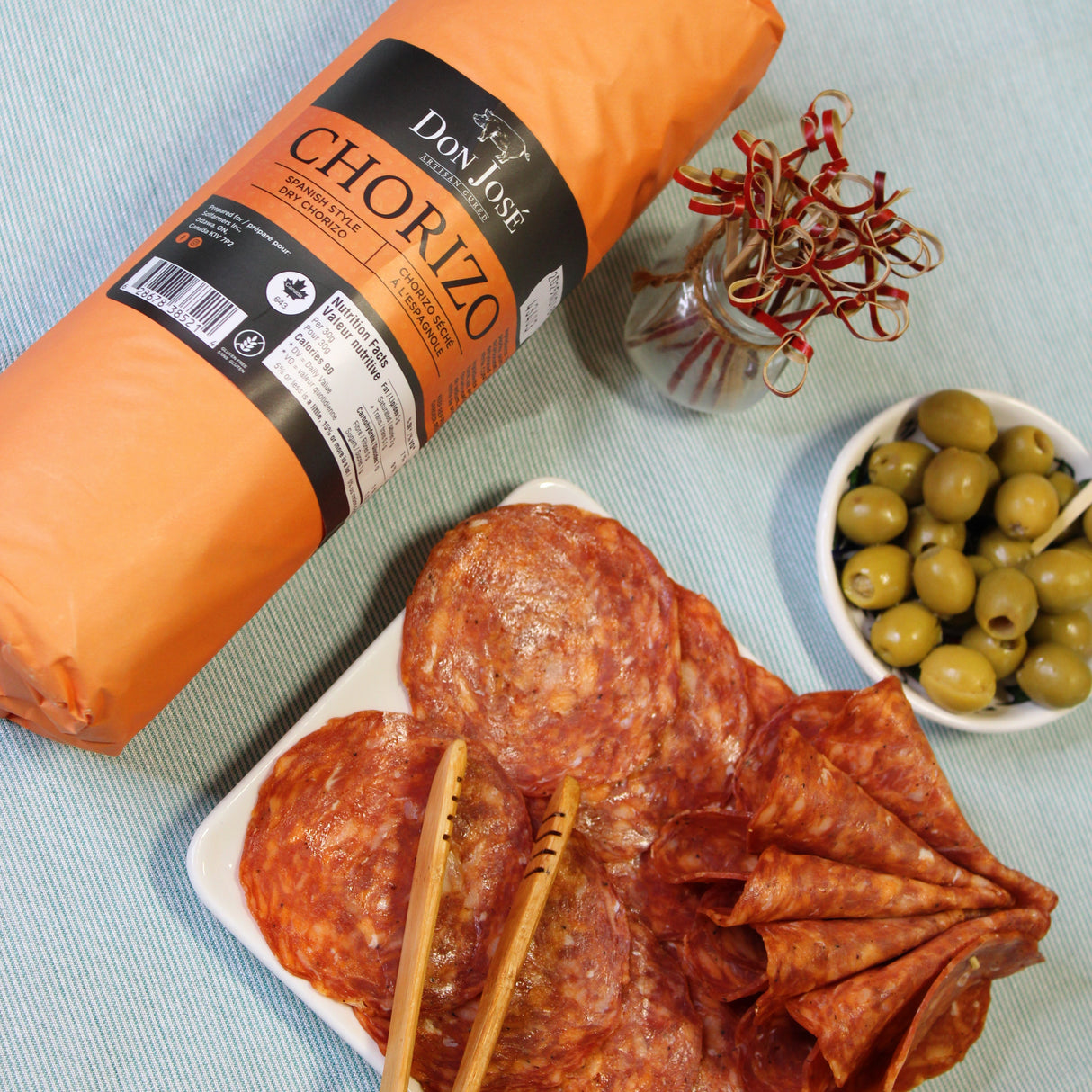 Spanish Chorizo Deli - Chorizo Español. Don Jose Block 1Kg