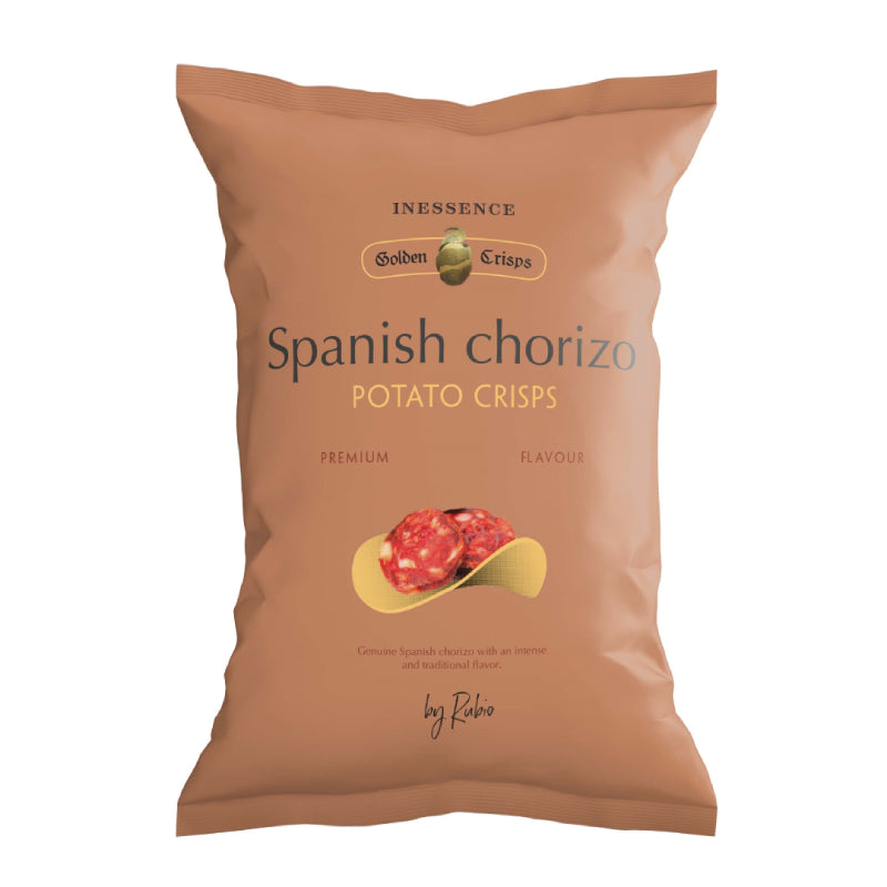 Potato Chips Chorizo - Patatas Fritas de Chorizo. Inessence, 125g - Solfarmers