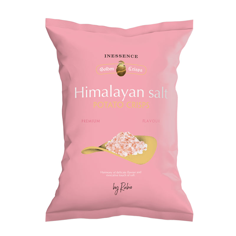 Potato Chips Himalayan Salt - Patatas Fritas Sal del Himalaya. Inessence, 125g - Solfarmers