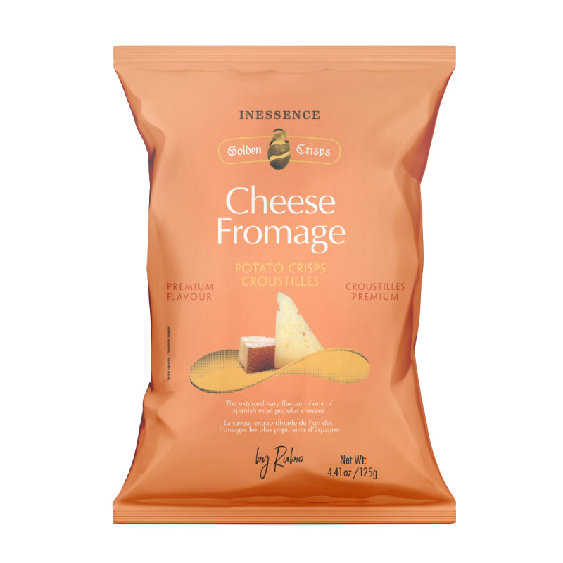 Potato Chips Manchego - Patatas Fritas de Queso Manchego. Inessence, 125g - Solfarmers