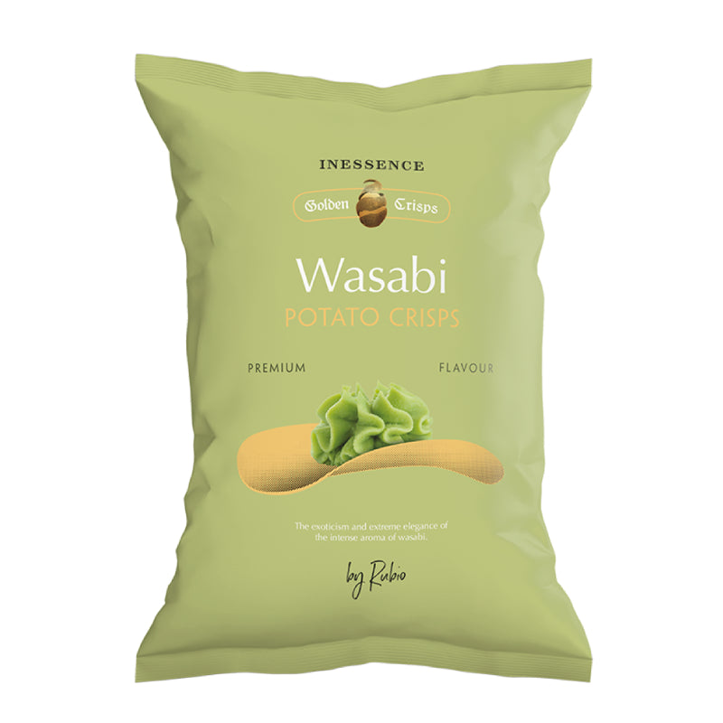 Potato Chips Wasabi - Patatas Fritas de Wasabi. Inessence, 125g - Solfarmers