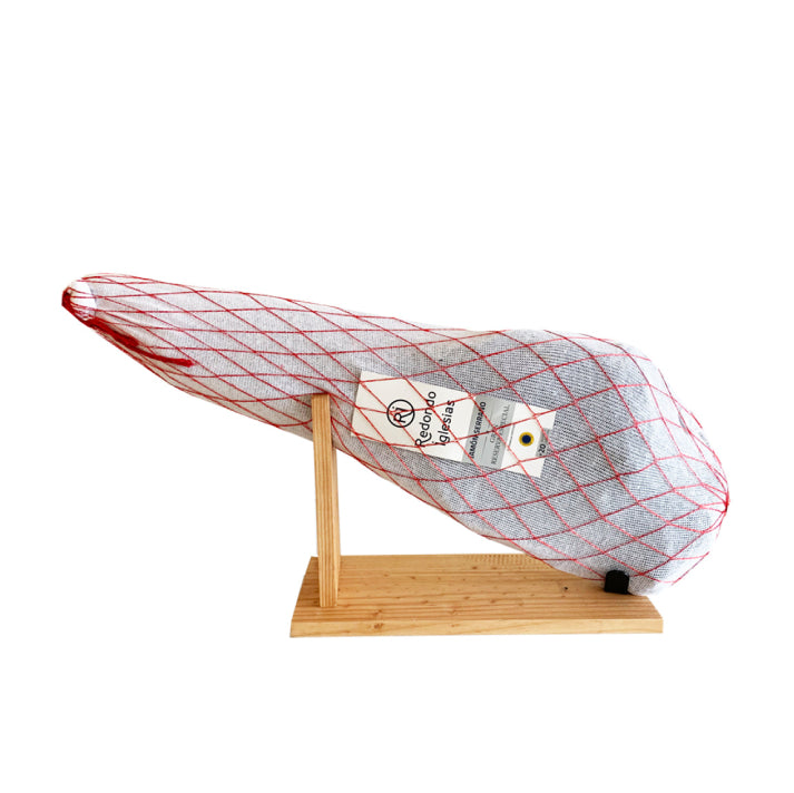 Wood Ham Stand Kit and knife / Set Jamonero madera y cuchillo, Steel Blade