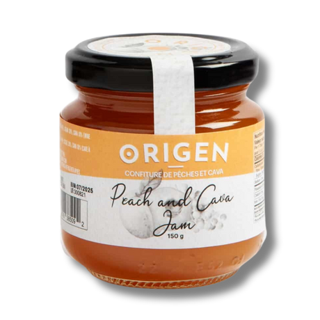 peach and cava jam
