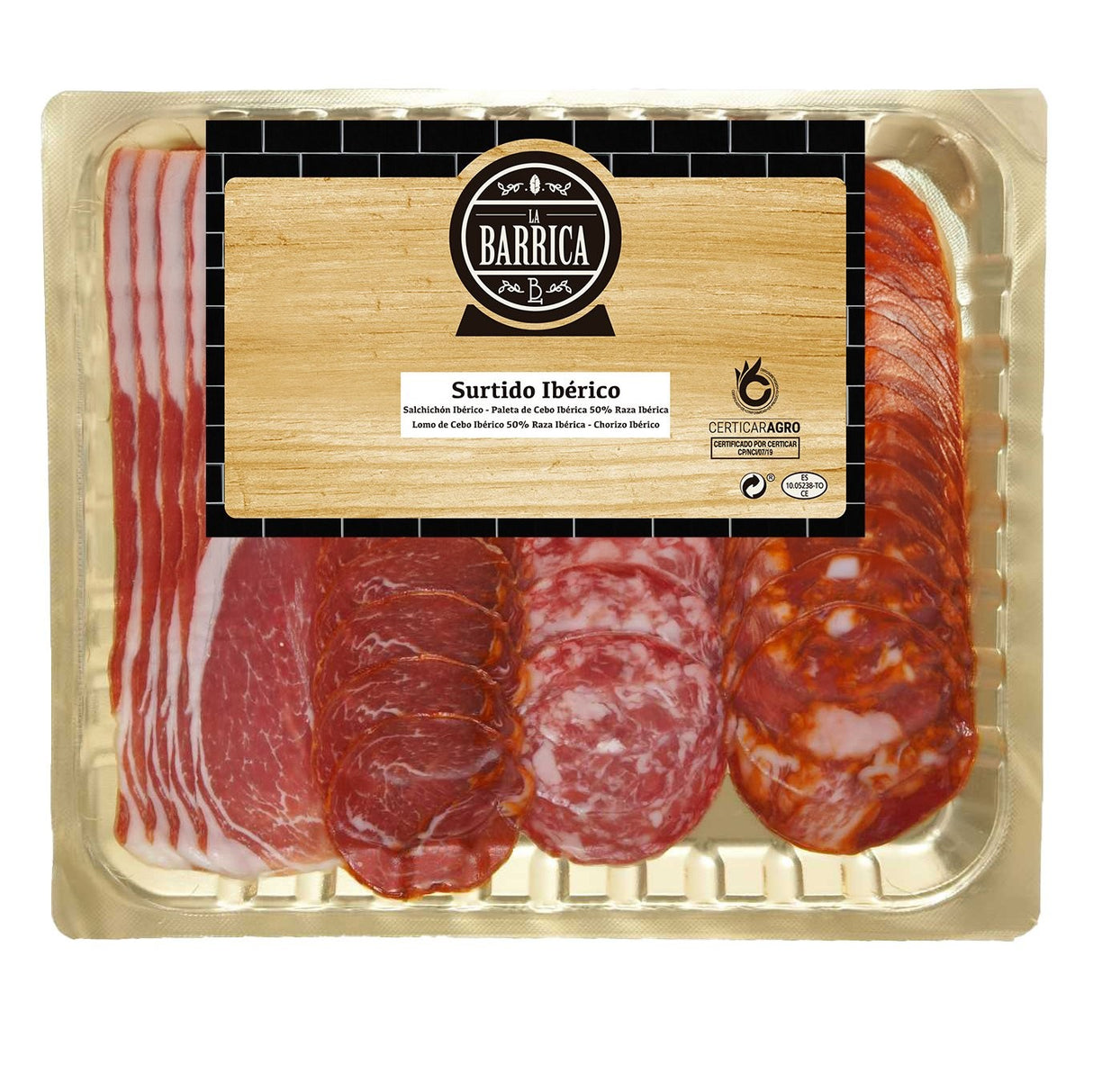 Pack of Spanish cured meats including lomo, salchichón, chorizo, and ham, perfect for an authentic Spanish culinary experience.