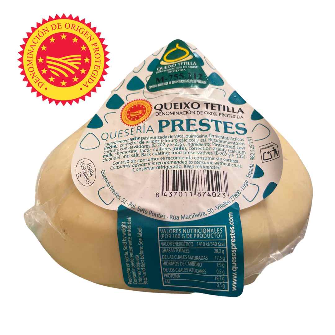 Tetilla Cheese P.D.O. Prestes, 800 g
