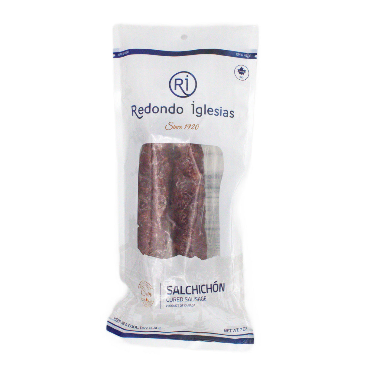 Dry Sausage - Salchichon Sarta. Redondo Iglesias, 200g