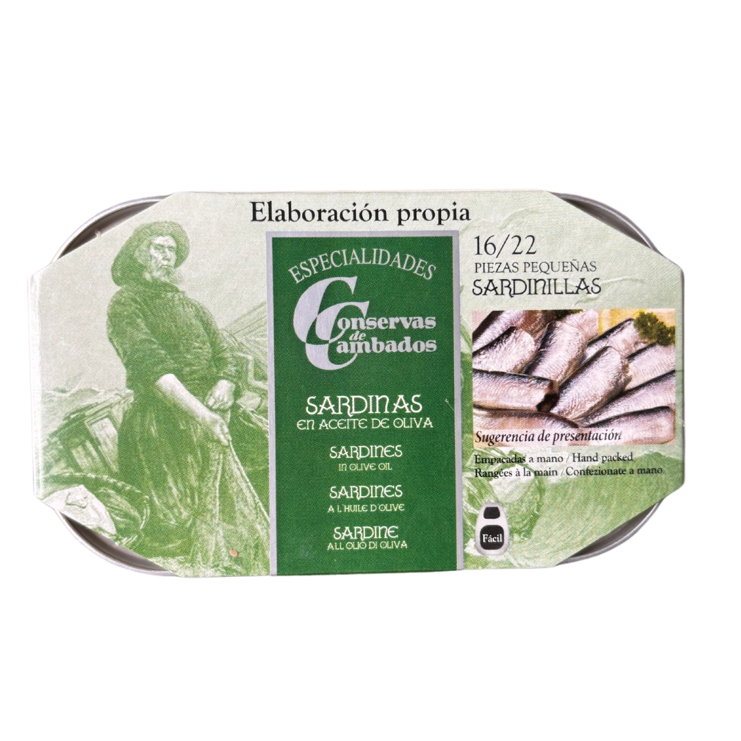 Especialidades Small Sardines in olive Oil - Solfarmers