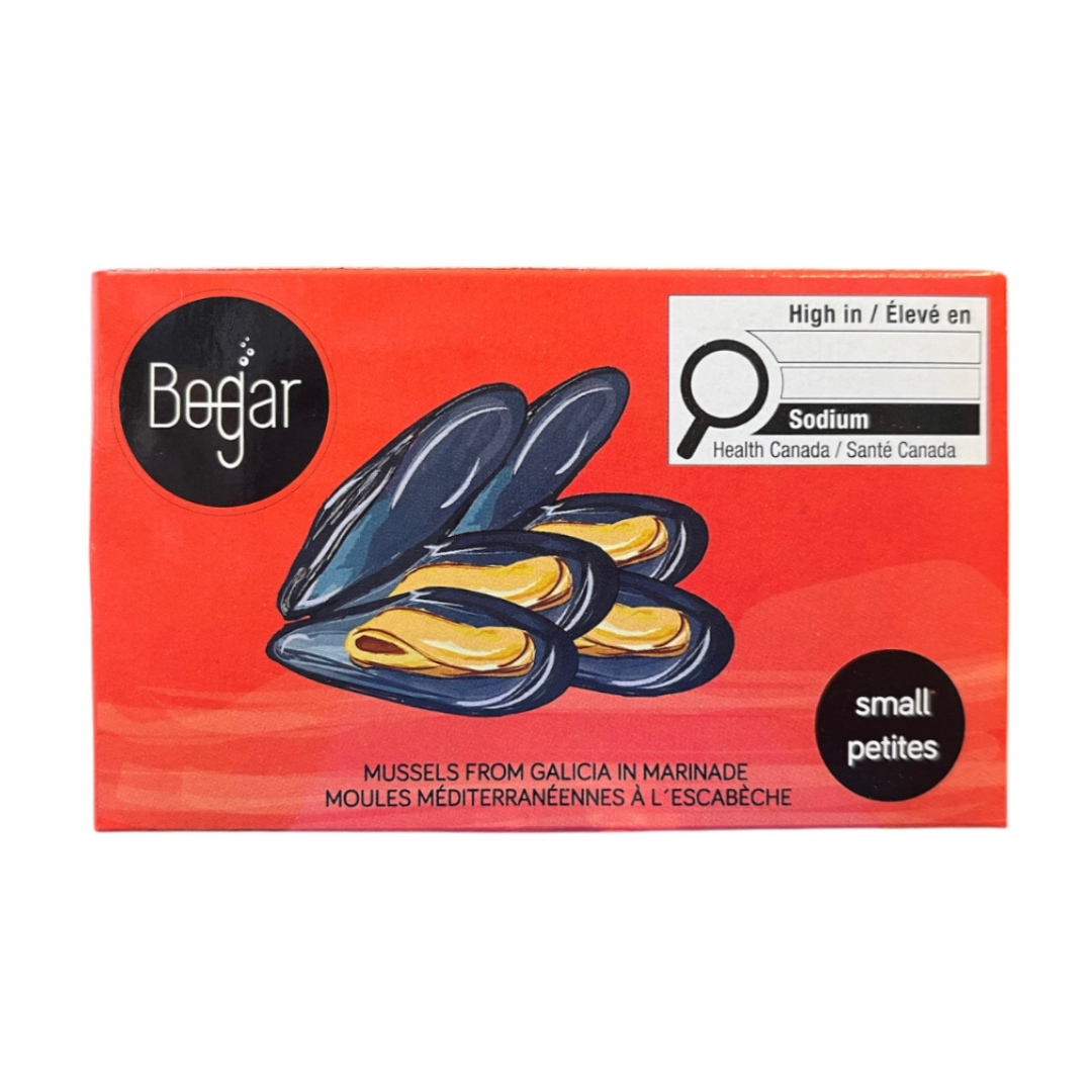 Small Mussels in Marinade - Mejillones en Escabeche. Bogar