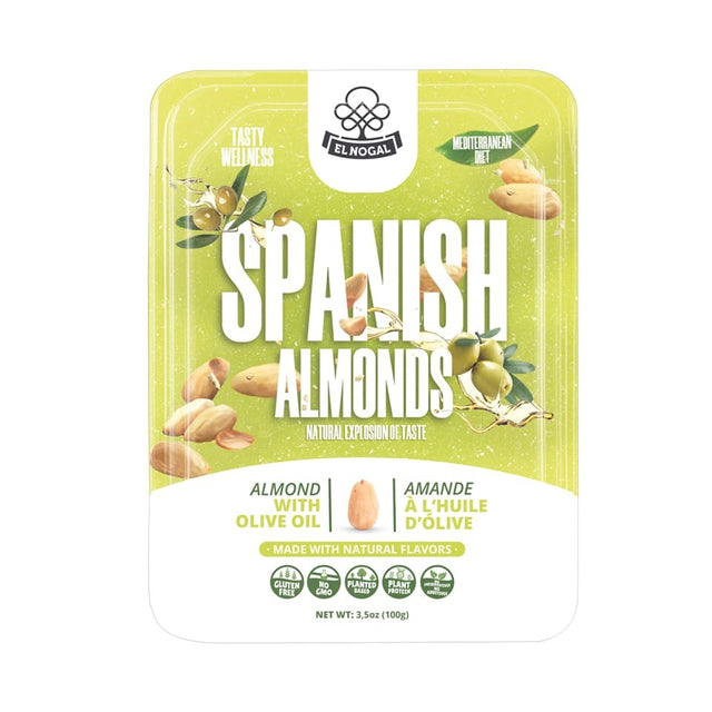 El Nogal Valencia Almond Olive Oil, Tray 100g - Solfarmers