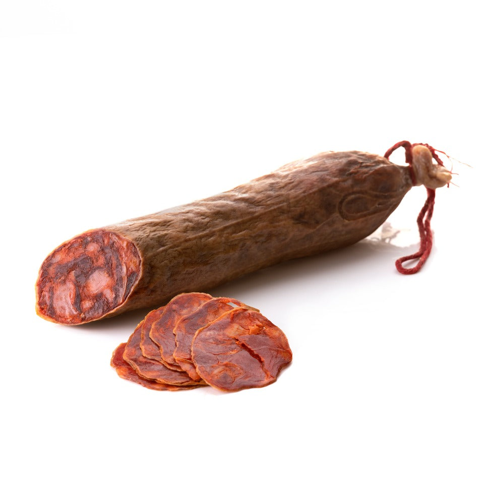 Acorn-Fed Iberian Chorizo - Iberico de Bellota. La Barrica, Block 1kg