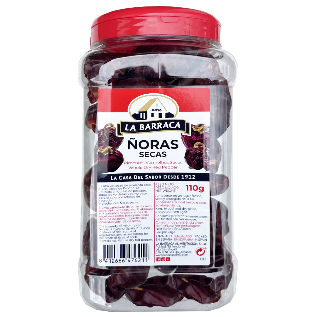 Dry Ñora Peppers. La Barraca, 110g