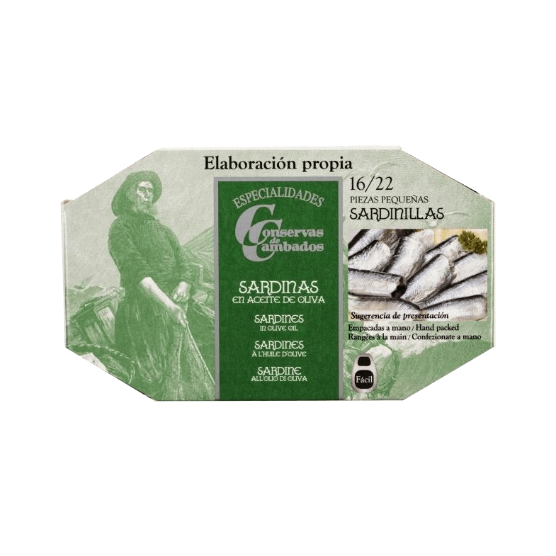 Especialidades Small Sardines in olive  Oil - Solfarmers