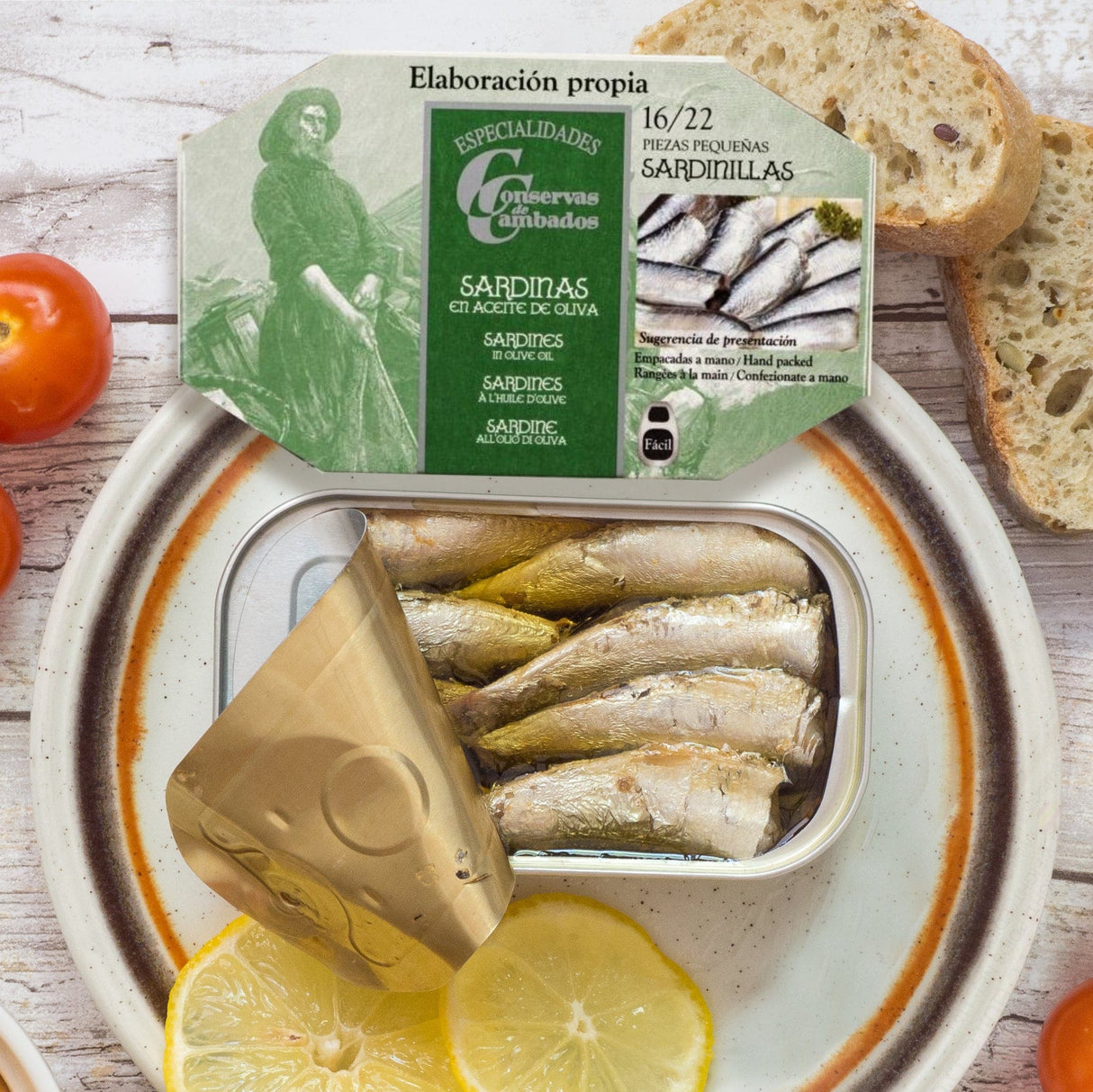 Especialidades Small Sardines in olive Oil - Solfarmers
