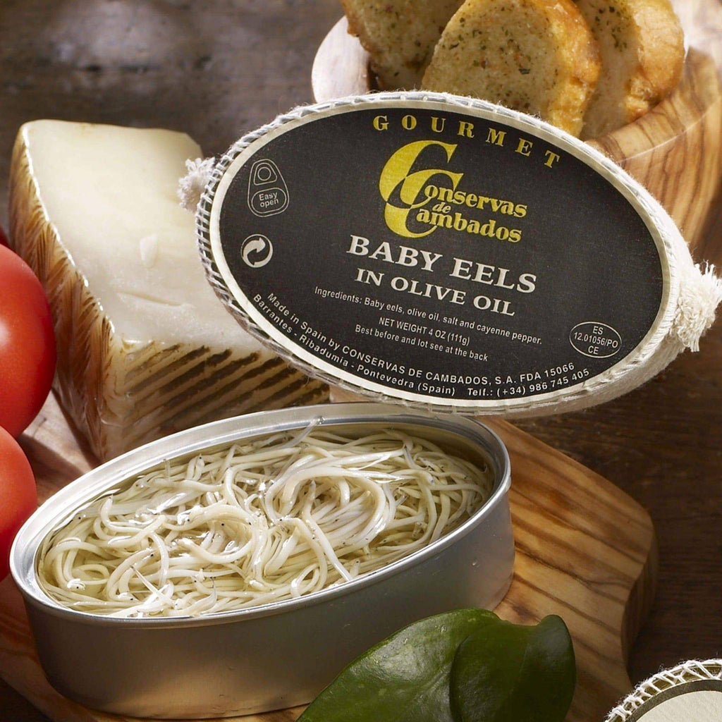Gourmet baby eels in olive oil "angulas" - Solfarmers