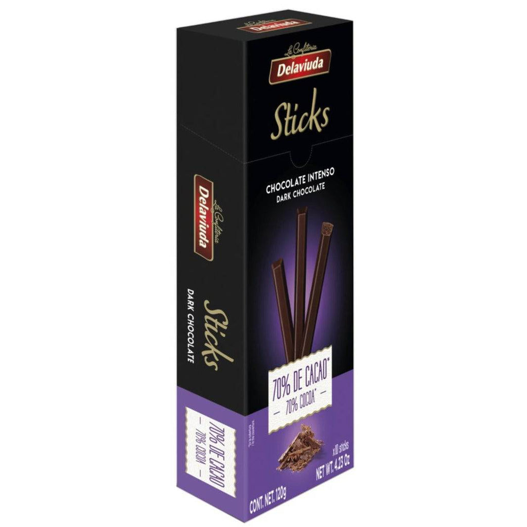 Delaviuda 70% Dark Chocolate Sticks 120g - Solfarmers