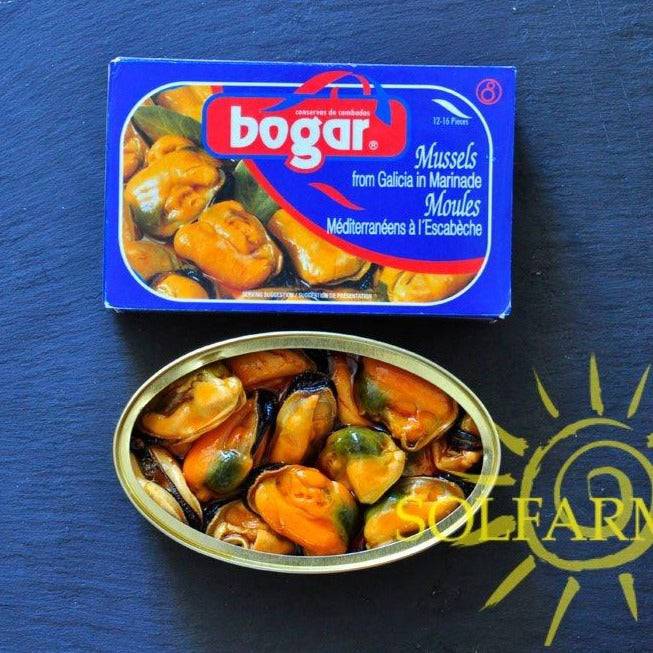 Bogar mussels in marinade, 12-16 pcs - Solfarmers