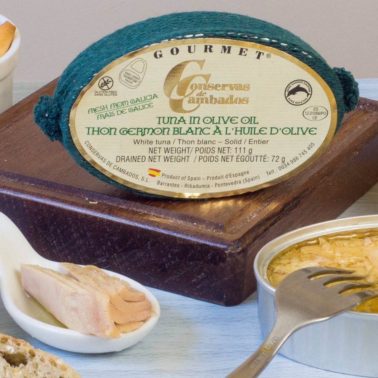 Gourmet white tuna (Bonito del Norte) in olive oil - Solfarmers