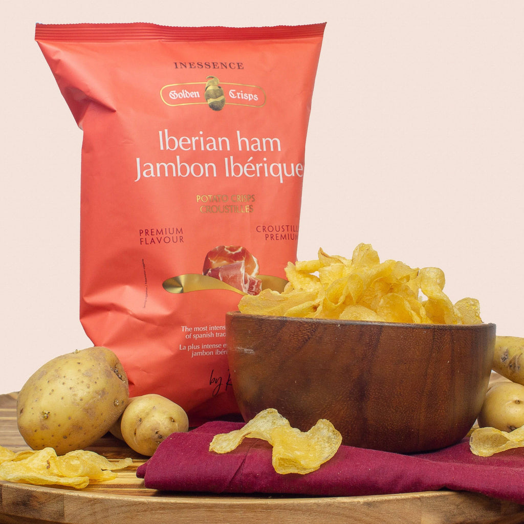 Inessence potato chips Iberian ham - Solfarmers