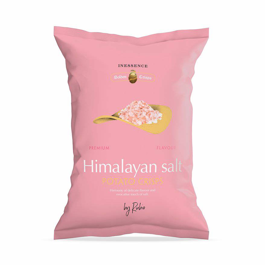 Inessence potato chips with olive oil and pink Himalayan salt - Solfarmers