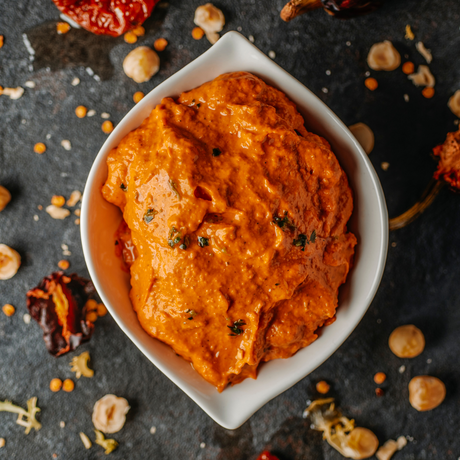 Spanish sauces and gourmet spreads selection