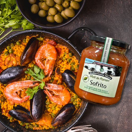 Paella Broth & Sofrito
