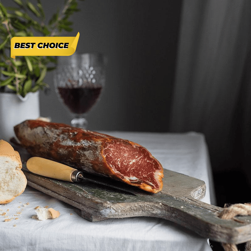 Spanish charcuterie selection featuring cured meats