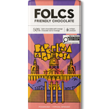 Poderosa 50% Dark Chocolate w/ Orange - Chocolate Negro c/ Naranja. Folcs, 80g