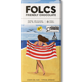Costa del Sun 32% Milk Chocolate - Chocolate con Leche. Folcs, 80g