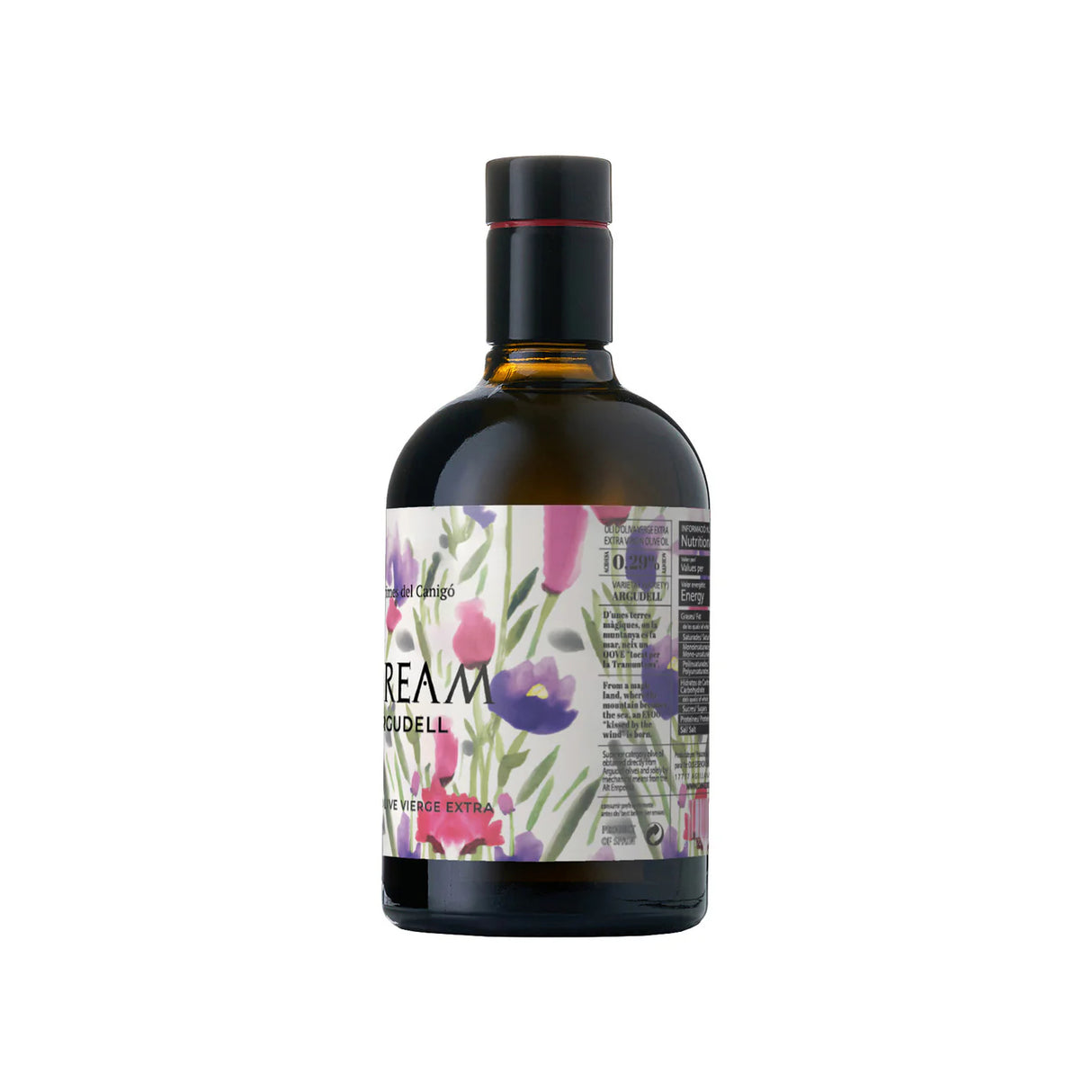 Extra Virgin Olive Oil Auream Argudell - Aceite de Oliva Extra Virgen. Llagrimes del Canigo, 500ml