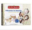 A box of Dona Jimena Polvorones de Almendra Almond Crumble Cakes