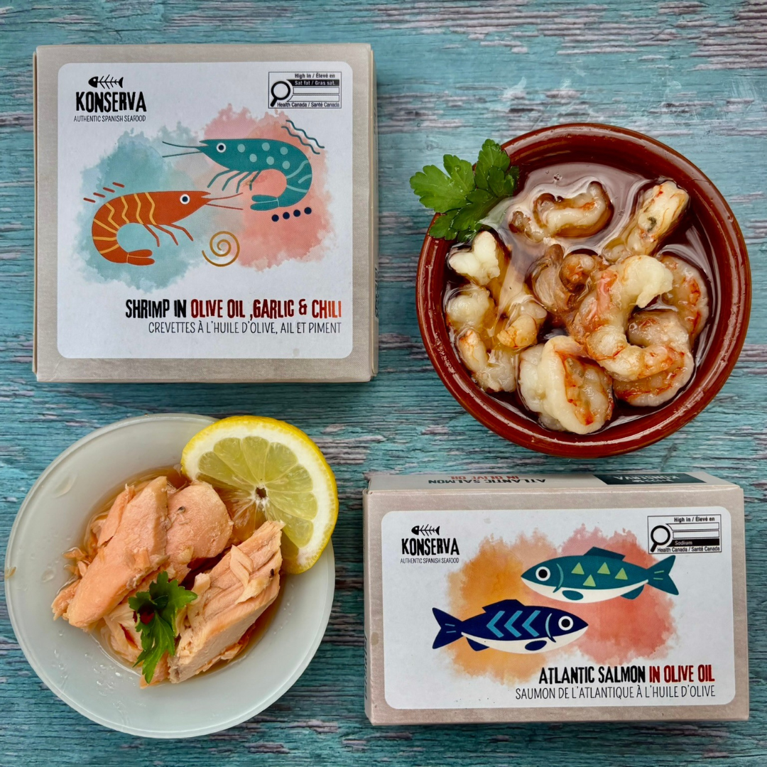 Atlantic Salmon in Olive Oil - Salmón en Aceite de Oliva. Konserva - Solfarmers