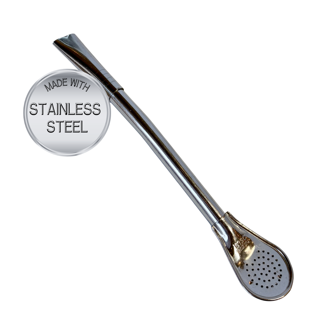 Pico de Rey Stainless Steel Straw - Bombilla de Inox para Yerba Mate