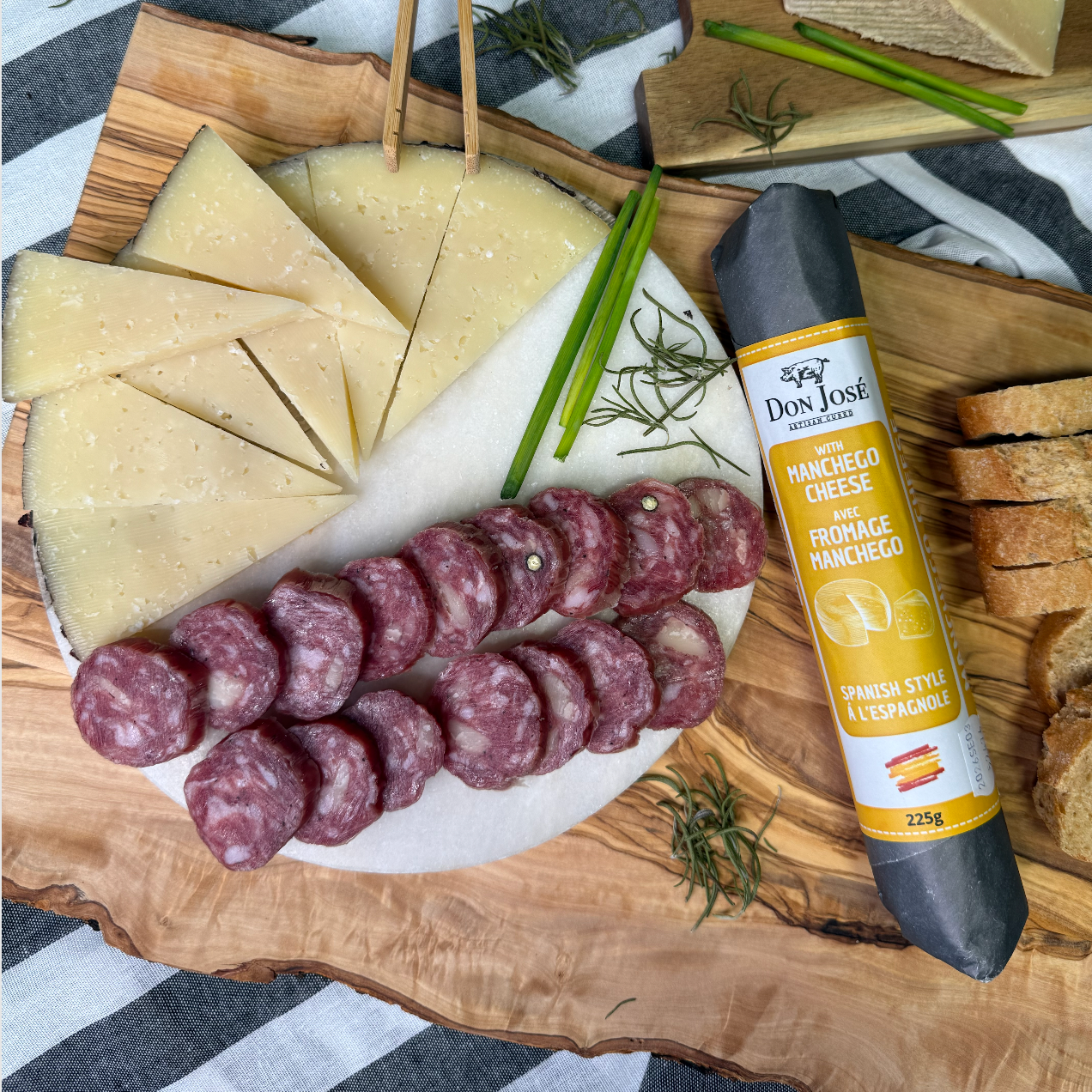 Salchichon Don Jose Fromage Manchego (2 unités)