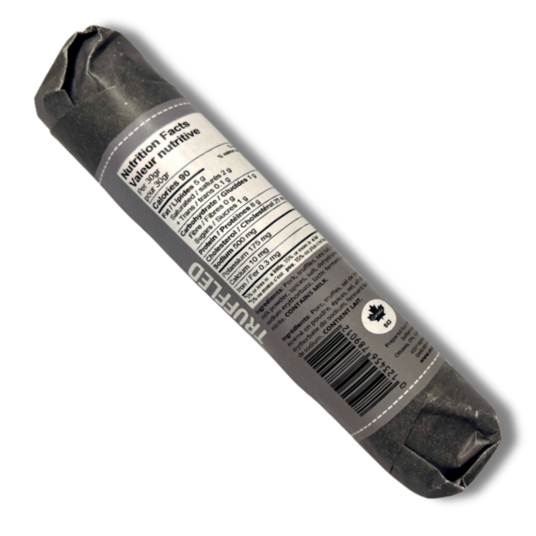 DON JOSÉ. Salchichon Espagnol à la Truffe - Salchichón Español con Trufa, Stick 225gr