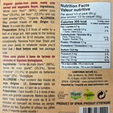 Pâtes Fusilli Bio Maïs, Avoine &amp; Betterave - MasVell, 250g