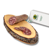 Acorn-fed Iberian Salchichon - Salchichón Ibérico Bellota - Señorio Montanera, Block 1kg