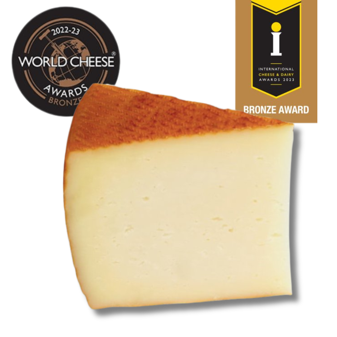 Sheep Smoked Cheese Cured 5-6 months - Queso Ahumado Oveja Curado. Vega Mancha, 300g