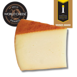 Sheep Smoked Cheese Cured 5-6 months - Queso Ahumado Oveja Curado. Vega Mancha, 300g