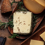 Sheep Milk Cheese coated with Rosemary 12 mos. - Queso Oveja con Romero. Vega Mancha, 250g