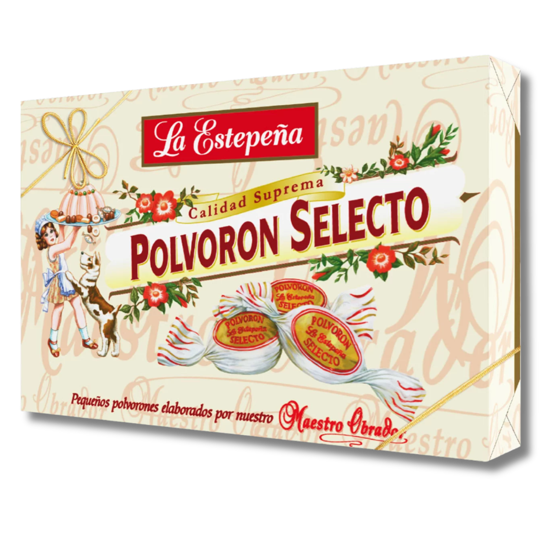 La Estepeña polvoron selecto / biscuit traditionnel aux amandes, 500 gr