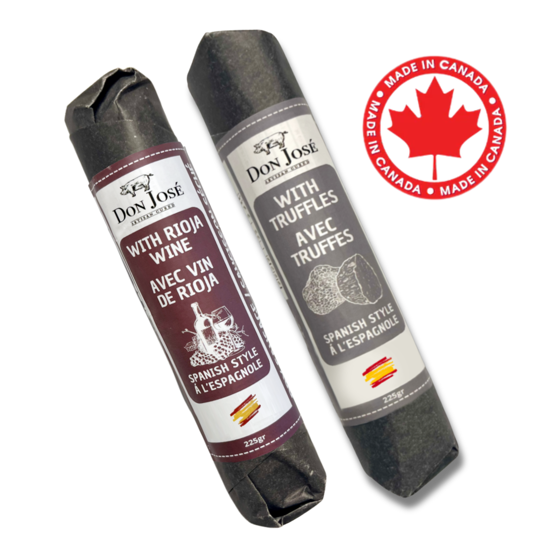 Salchichon aux Truffes + Salchichon au Vin de Rioja