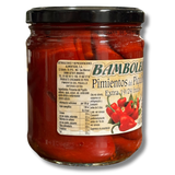 Bamboleo Whole Piquillo Peppers, 425g - Solfarmers