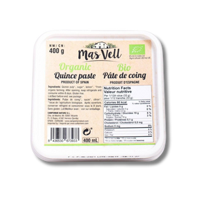 Mas Vell organic quince paste (membrillo), 400 g - Solfarmers
