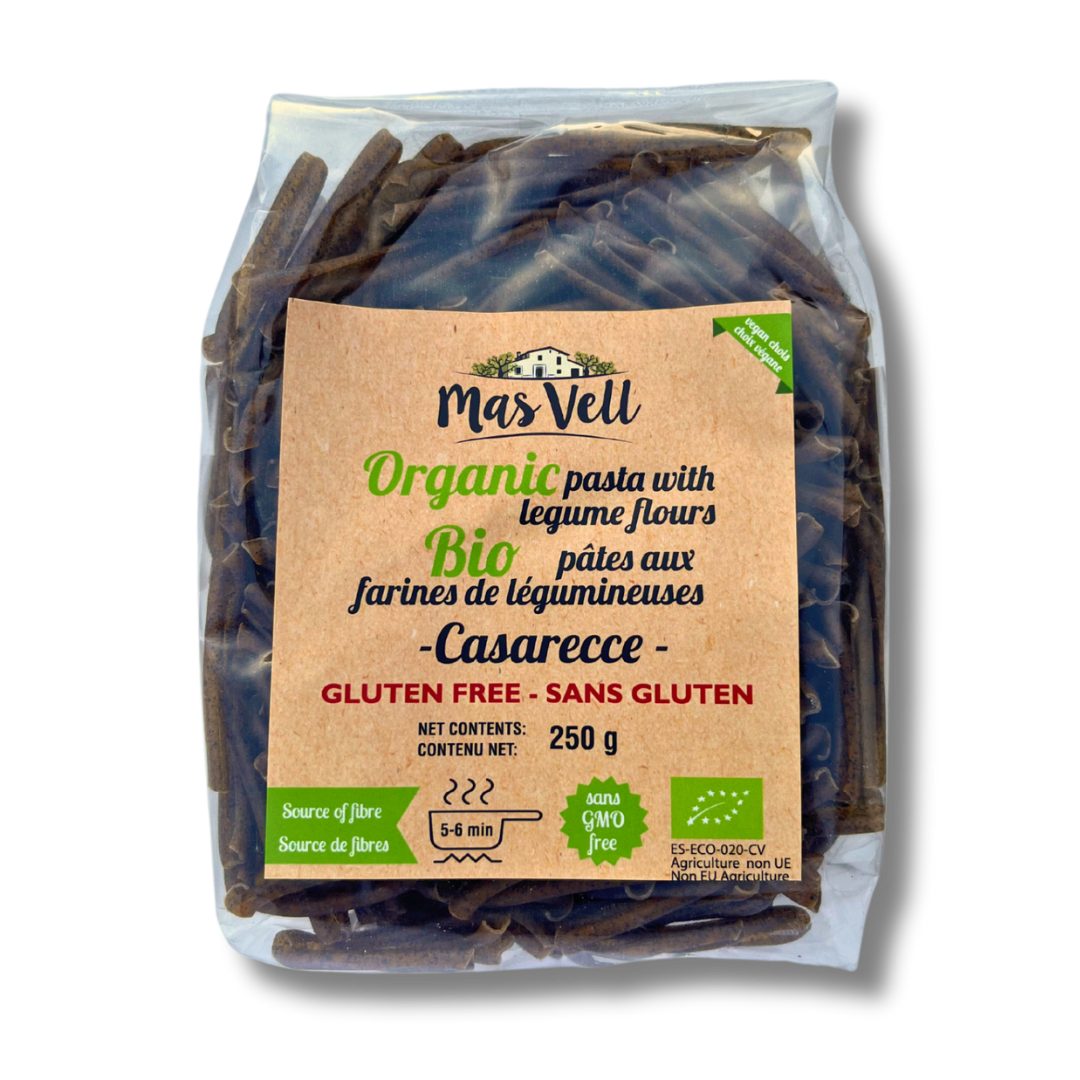 Pasta Casarecce Legume - Legumbres. Mas Vell, 250g